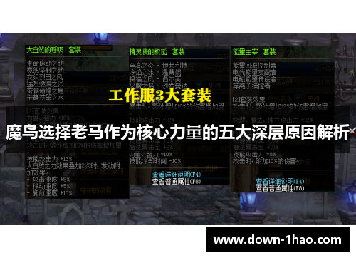 魔鸟选择老马作为核心力量的五大深层原因解析